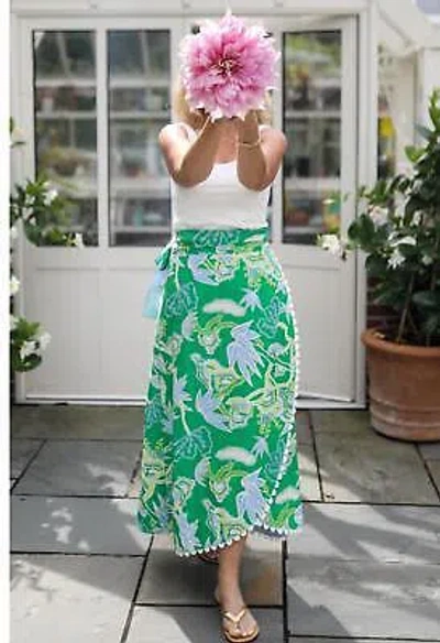 CK BRADLEY CK BRADLEY TERRENAS SKIRT IN WINIFRED GREED - SIZE M