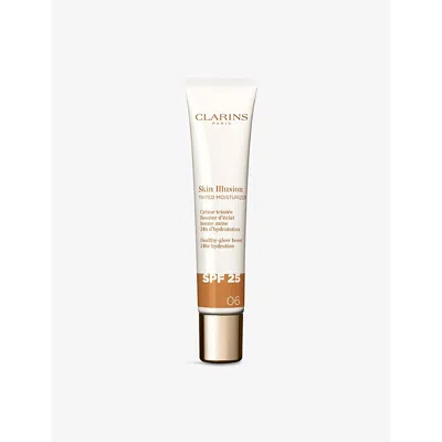 CLARINS 6 SKIN ILLUSION TINTED MOISTURISER 40ML