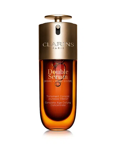 CLARINS DOUBLE SERUM TO FIRM, SMOOTH, BOOST RADIANCE & REFINE PORES 1.7 OZ.