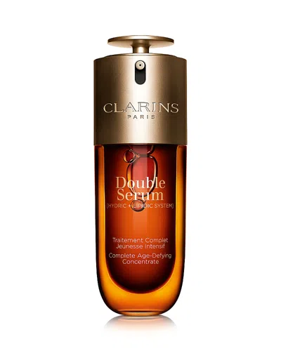CLARINS DOUBLE SERUM TO FIRM, SMOOTH, BOOST RADIANCE & REFINE PORES 2.5 OZ.