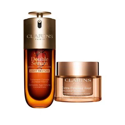 CLARINS EXTRA-FIRMING & DOUBLE SERUM LIGHT TEXTURE 50 ML SET