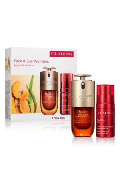 CLARINS CLARINS FACE & EYES ANTI AGING SKIN CARE SET (LIMITED EDITION) $187 VALUE