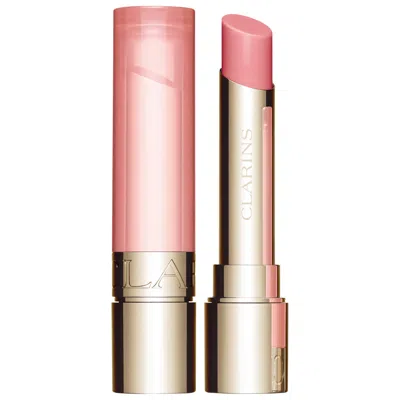 CLARINS HYDRATING PEPTIDE & PLUMPING LIP OIL BALM PALE PINK 0.1 OZ / 2.9 G
