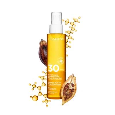 CLARINS OLIO SOLARE ILLUMINANTE CORPO SPF 30