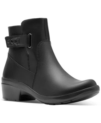 CLARKS COLLECTION WOMEN'S ANGIE SERENA WEDGE BOOTIES