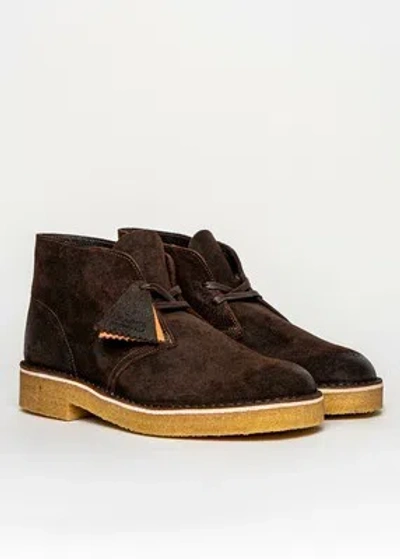 CLARKS CLARKS DESERT BOOT221 DARK TAN SUEDE (26162405)