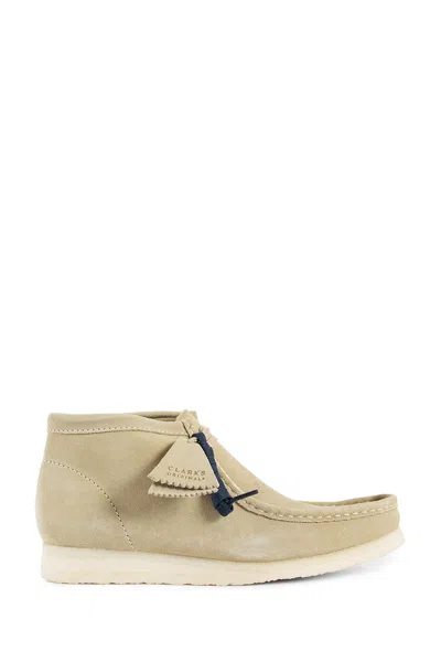 CLARKS SUEDE WALLABEE BOOTS