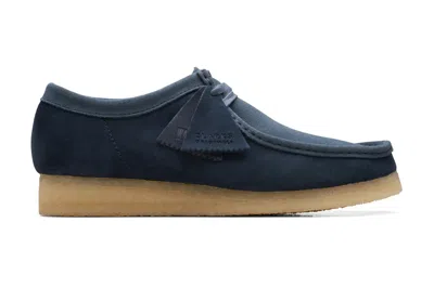 CLARKS CLARKS ORIGINALS WALLABEE BOOT NAVY COMBINATION