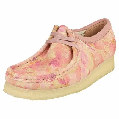 CLARKS ORIGINALS CLARKS ORIGINALS WALLABEE DAMEN RED MULTICOLOUR SCHUHE WALLABEE - 37 EU