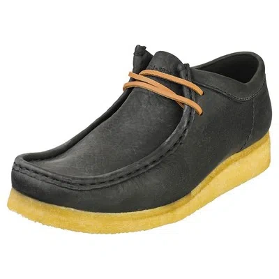 CLARKS ORIGINALS CLARKS ORIGINALS WALLABEE HERREN BLACK SCHUHE WALLABEE - 41 EU