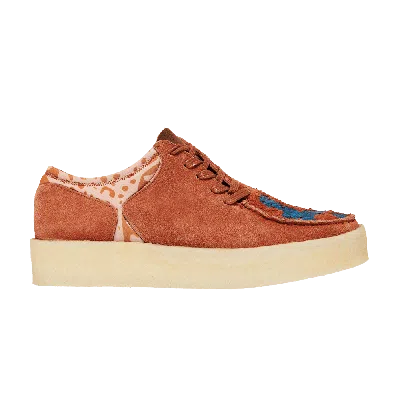 CLARKS SALEHE BEMBURY X MUD MOSS LUGGER CUPSOLE 'MASALA ORANGE'