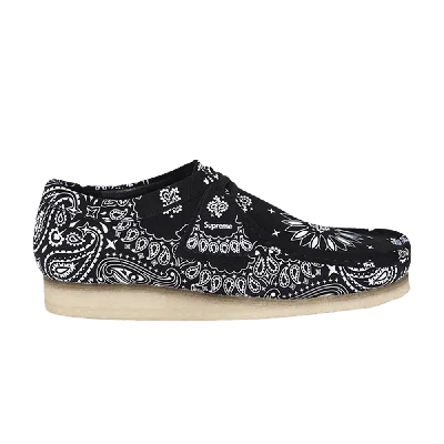 CLARKS CLARKS SUPREME X WALLABEE 'BLACK BANDANA'
