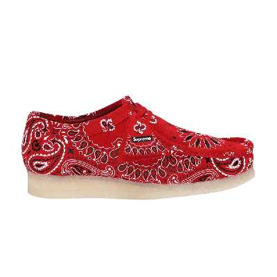 CLARKS CLARKS SUPREME X WALLABEE 'RED BANDANA'