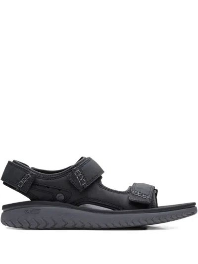 CLARKS WESLEY BAY "BLACK" SANDALS
