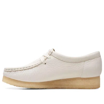CLARKS (WMNS) Clarks Wallabee 'White Nubuck'