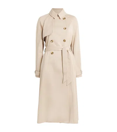 CLAUDIE PIERLOT WATER-RESISTANT TRENCH COAT