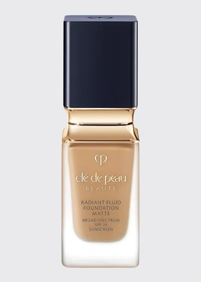 CLÉ DE PEAU BEAUTÉ RADIANT FLUID FOUNDATION MATTE SPF 20, 1.1 OZ.