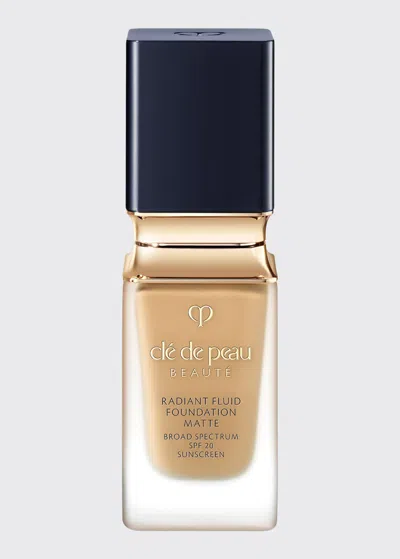 CLÉ DE PEAU BEAUTÉ RADIANT FLUID FOUNDATION MATTE SPF 20, 1.1 OZ.