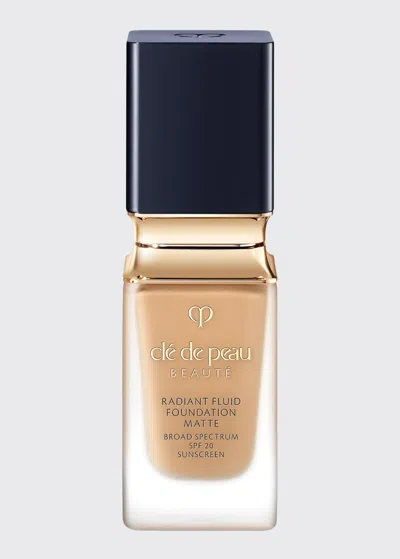 CLÉ DE PEAU BEAUTÉ RADIANT FLUID FOUNDATION MATTE SPF 20, 1.1 OZ.