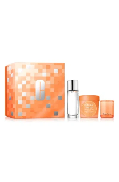 CLINIQUE CLINIQUE A HAPPY TRIO FRAGRANCE SET (LIMITED EDITION) $163 VALUE
