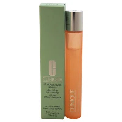 CLINIQUE CLINIQUE / ALL ABOUT EYES SERUM DE-PUFFING EYE MASSAGE 0.5 OZ