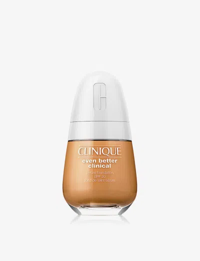 CLINIQUE WN 112 GINGER EVEN BETTER CLINICAL SERUM FOUNDATION SPF20 30ML