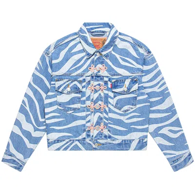 CLOT CLOT X LEVI'S TYPE II TRUCKER JACKET 'BLUE'