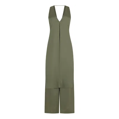 CLOTHES BY LOCKER ROOM RELAXED GREEN CO-ORD SET
