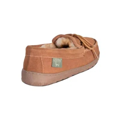 CLOUD NINE WOMEN LEATHER MOCCASIN IN CHESTNUT