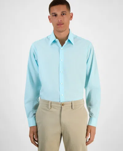 CLUB ROOM MEN'S REGULAR-FIT DRESS SHIRT, CREATED FOR MACY'S