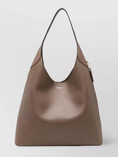 COACH BROOKLYN 39 LEATHER HOBO BAG