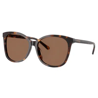 COACH HC 8271U 512073 57MM WOMENS SQUARE SUNGLASSES