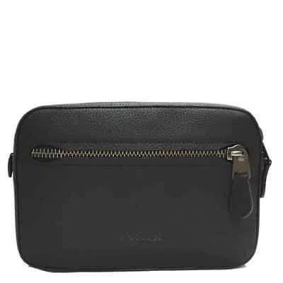 COACH COACH MEN'S BLACK METROPOLITAN SOFT BELT BAG 69354 QB/BK