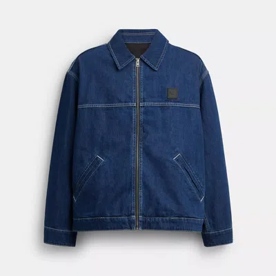 COACH OUTLET DENIM WORK JACKET