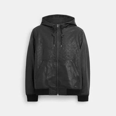 COACH OUTLET EMBOSSED LEATHER TRAINER