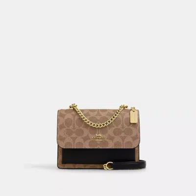 COACH OUTLET MINI KLARE CROSSBODY BAG IN SIGNATURE CANVAS
