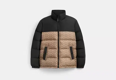 COACH OUTLET SIGNATURE DOWN JACKET IN RECYCLED POLYESTER