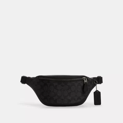 COACH OUTLET WARREN MINI BELT BAG IN SIGNATURE CANVAS