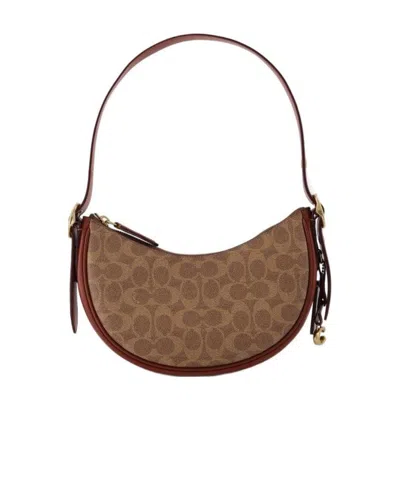 COACH PRINTED SHOULDER BAG