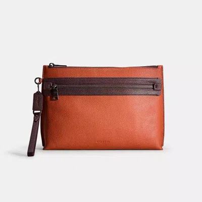 COACH RESTORED ACADEMY POUCH