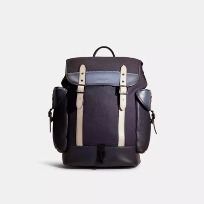 COACH RESTORED HITCH BACKPACK IN ORGANIC COTTON CANVAS