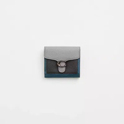 COACH RESTORED TABBY SMALL WALLET IN COLORBLOCK