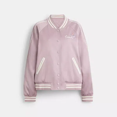 COACH REVERSIBLE SPRING BLOSSOM SIGNATURE SOUVENIR JACKET