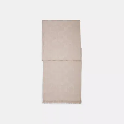 COACH SIGNATURE WRAP