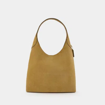 COACH COACH SUEDE BROOKLYN 39 SHOULDER BAG
