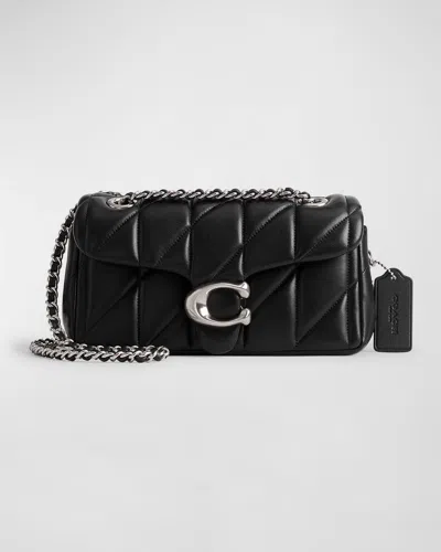 COACH TABBY 20 QUILTED LEATHER SHOULDER BAG WITH CHAIN