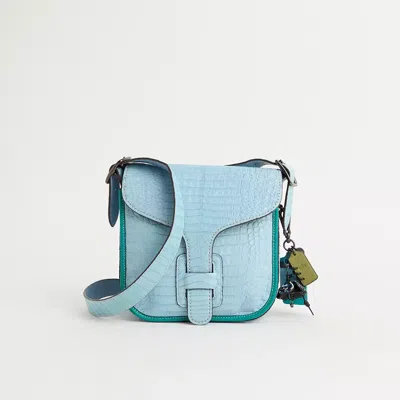 COACH UPCRAFTED COURIER BAG IN CROCODILE