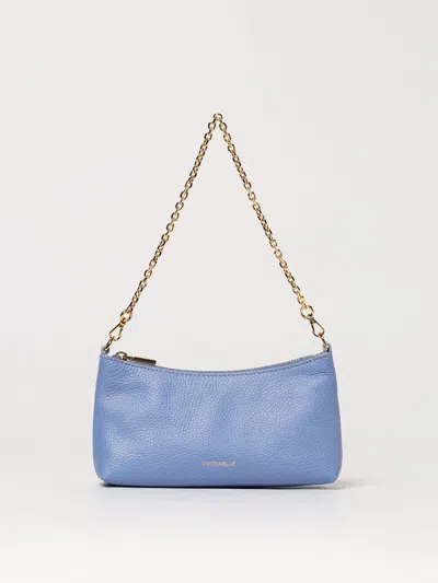 COCCINELLE MINI BAG COCCINELLE WOMAN COLOR GNAWED BLUE