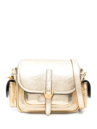 COCCINELLE MINI CAMPUS SMOOTH CROSS BODY BAG