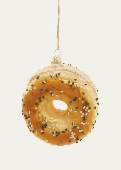 CODY FOSTER & CO EVERYTHING BAGEL ORNAMENT